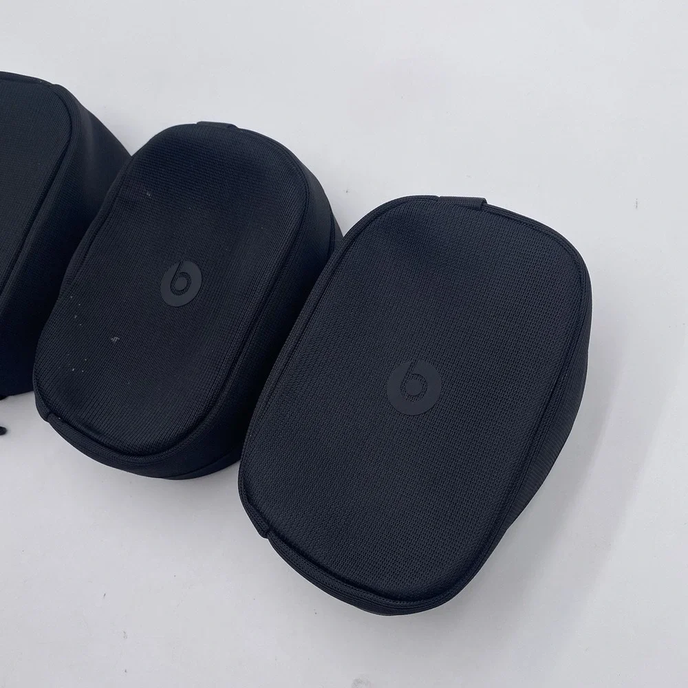 Lot 3 OEM Beats Studio Pro Wireless Headphones Replacement Zip Travel Case Only